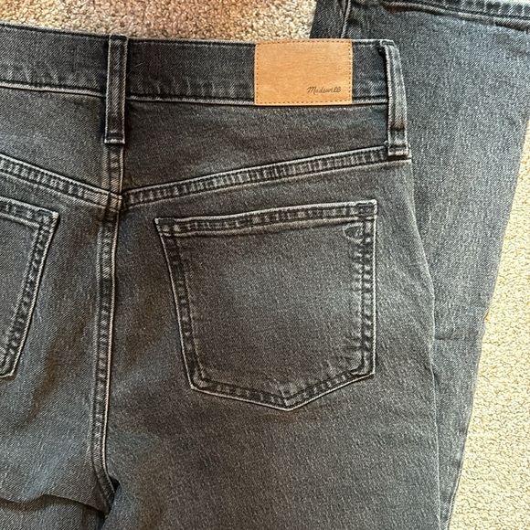 Madewell Perfect Vintage Straight Jean black size 27 - Picture 5 of 5